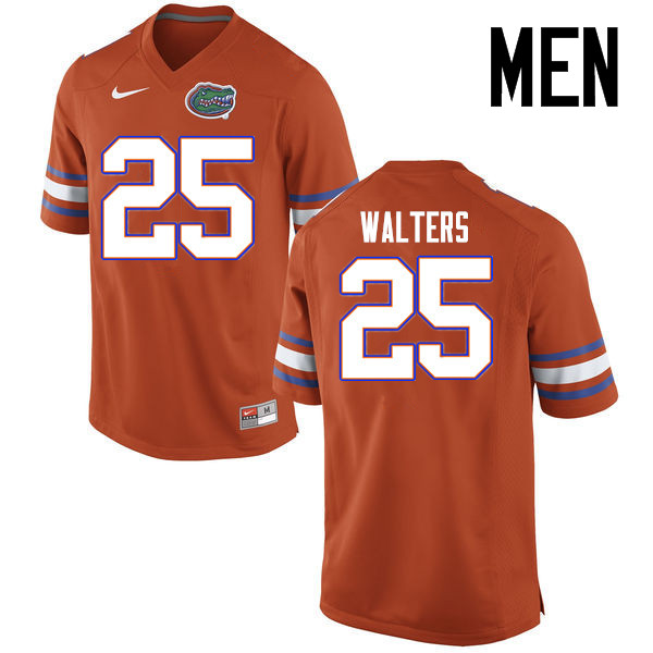 Men Florida Gators #25 Brady Walters College Football Jerseys Sale-Orange - Click Image to Close